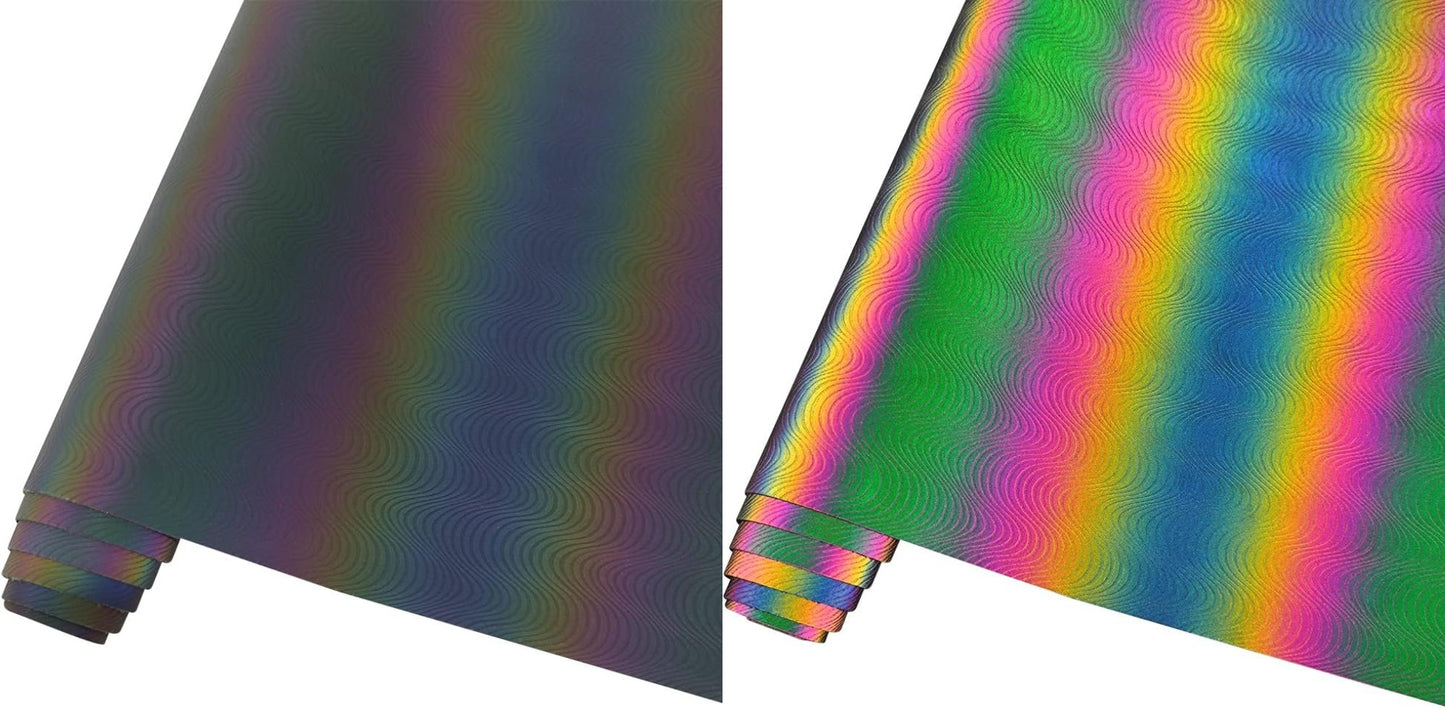 Dark, Night Light, Color Change, Reactive, Iridescent | Moondance Note Pad Holder | Comes in 3 Sizes |