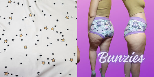 COORD TO Pot of Gold, Stars | Bunzies Underwear | Choose Briefs, Booty, or Super Booty