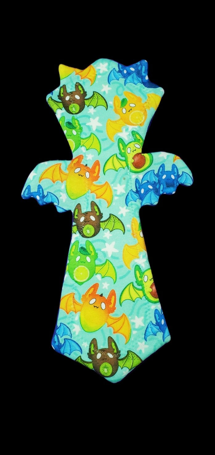 2.75" Snapped Bat Shaped Cloth Pads | 8/9.5/10/12/13/14 |
