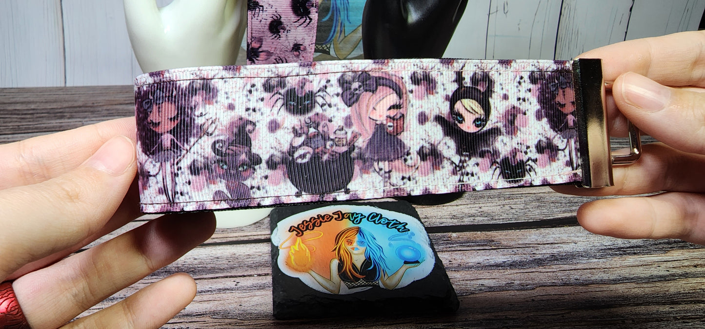 1.5 inch Wide Wristlet Key Fobs | Ribbon & Nylon | Choose your number