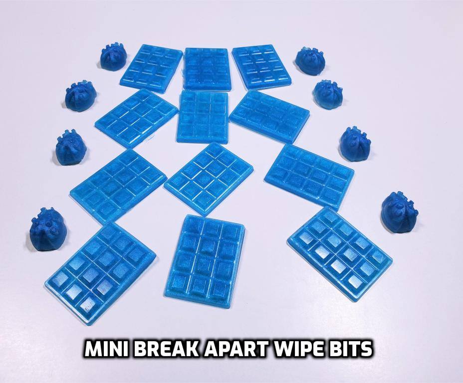 Mini Break Away Bar Soap | 1" x 1.5" length | Chocolate Bar Style | Multi or Single Use