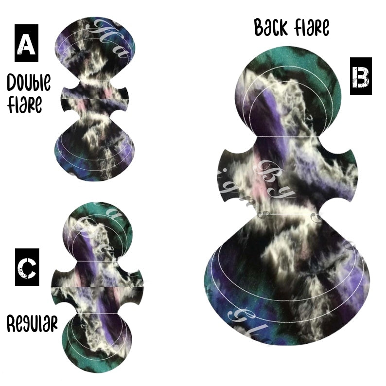 Regular Belle of the ball | Custom Cloth Pad | 9/11/12.5 | Flared Style for front or back bleeders