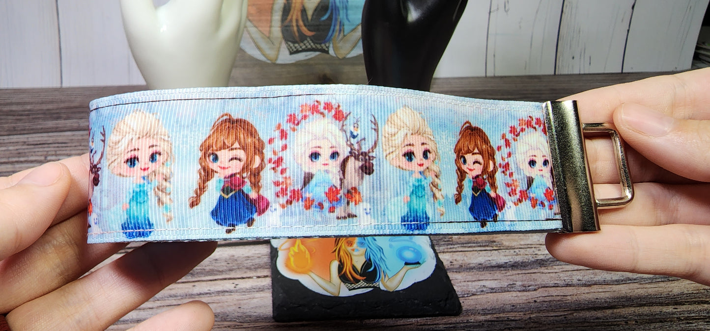 1.5 inch Wide Wristlet Key Fobs | Ribbon & Nylon | Choose your number