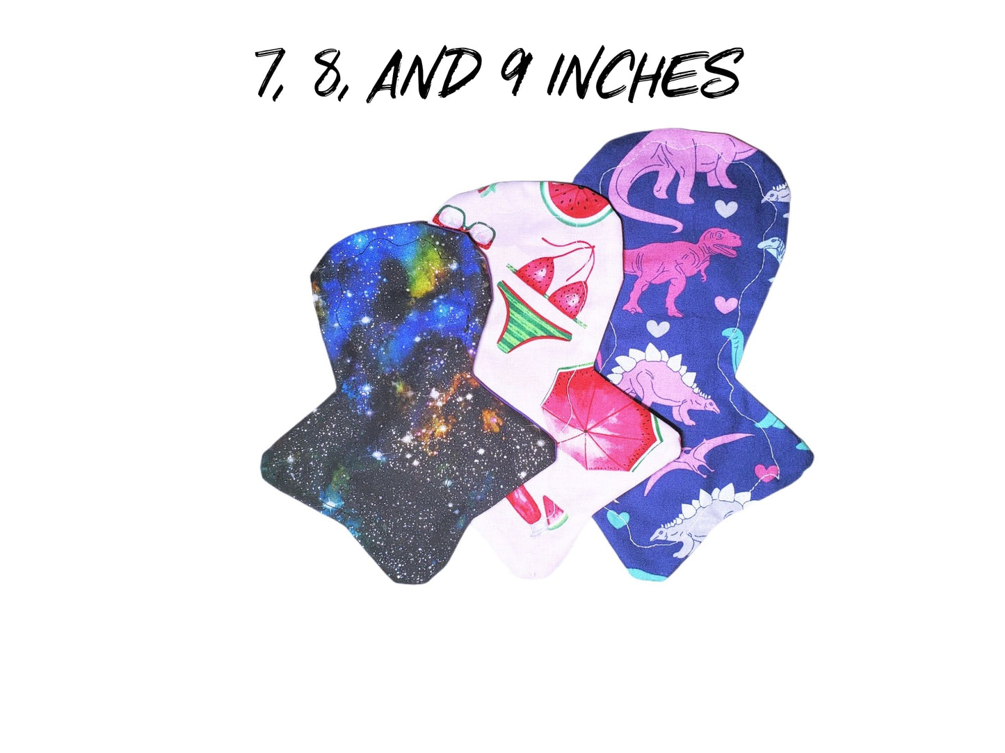Custom Thong Panty Liners | 7 sizes to choose | 2.5" OR 2.75" Snapped width | Daily liners for everyday freshness
