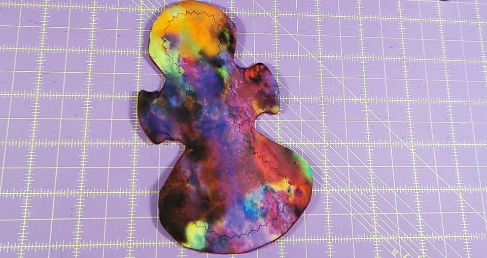 Regular Belle of the ball | Custom Cloth Pad | 9/11/12.5 | Flared Style for front or back bleeders