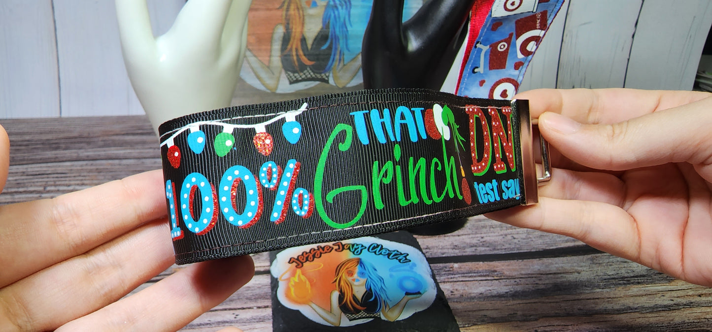 1.5 inch Wide Wristlet Key Fobs | Ribbon & Nylon | Choose your number