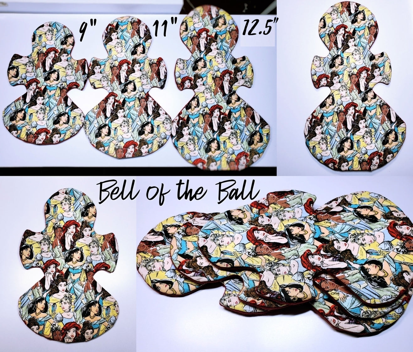 Regular Belle of the ball | Custom Cloth Pad | 9/11/12.5 | Flared Style for front or back bleeders