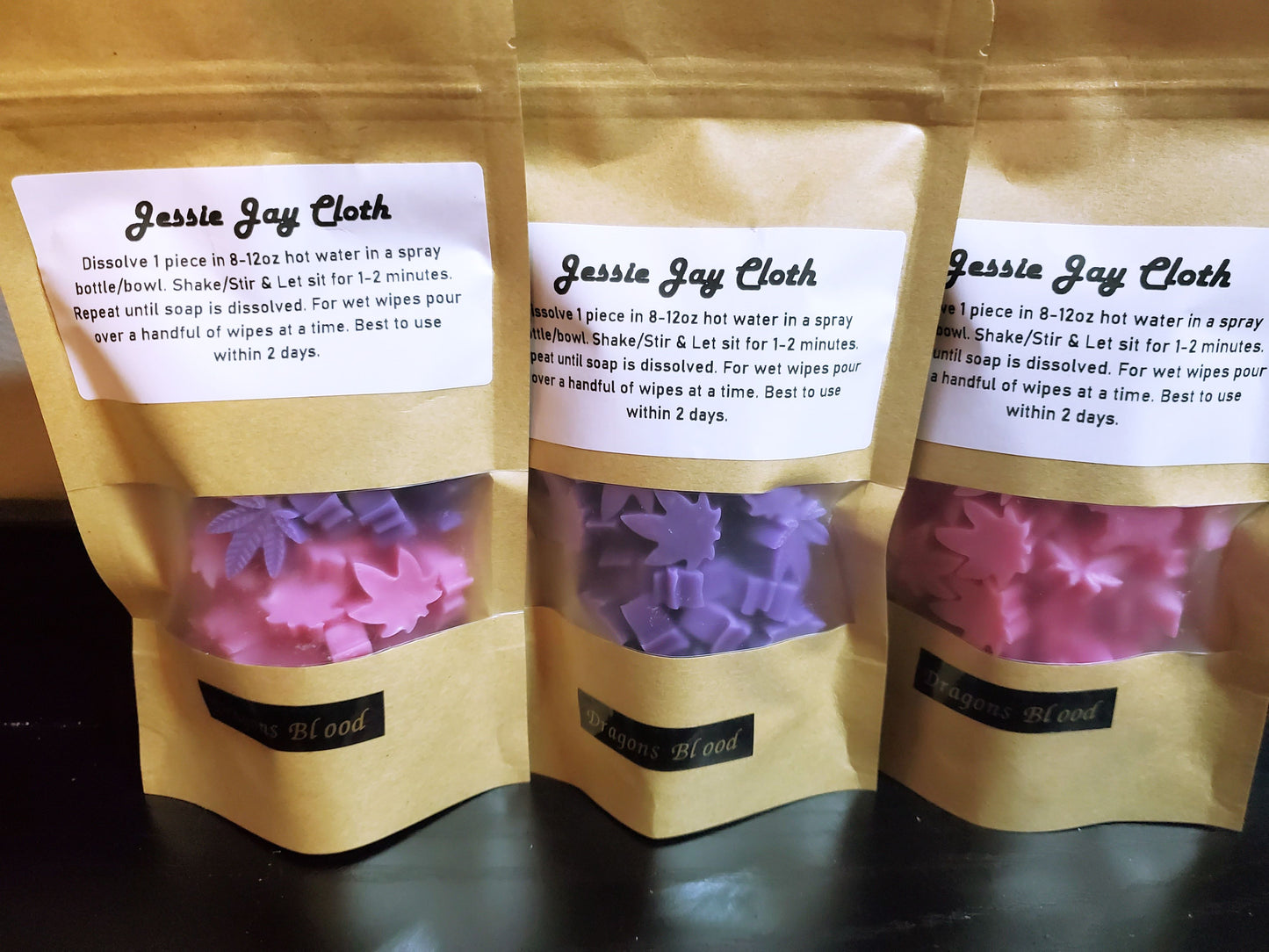 The Original Scents | Variety Pack Cloth Wipe Bits | Multi Use | 25-50 pieces
