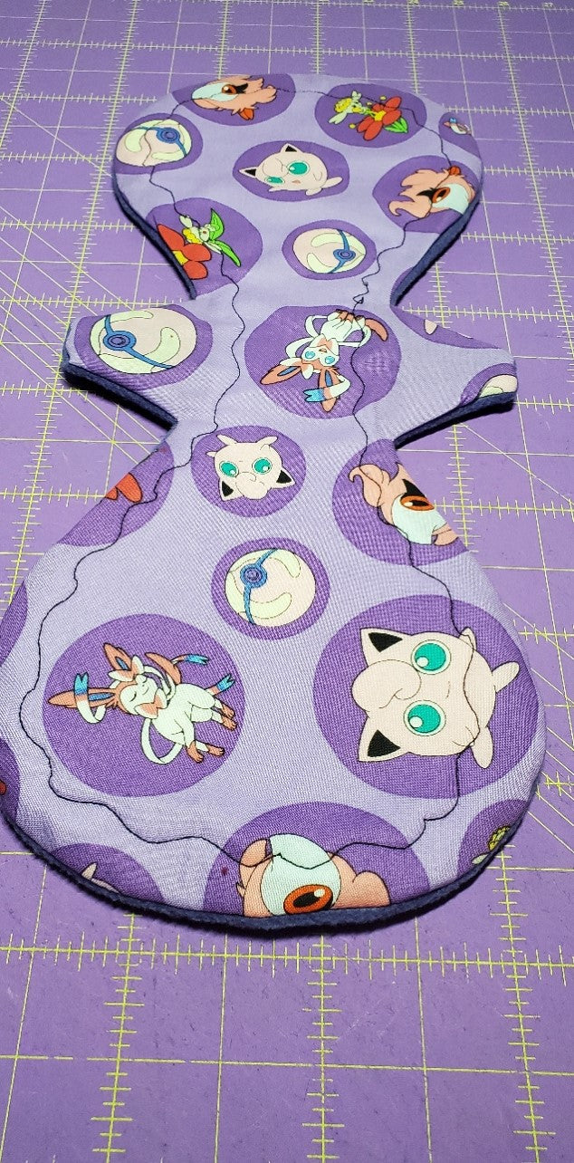 Custom Flexuous Cloth Pad | Double Flared | 3" Snapped Width | 5-16 inches | Extreme Flared