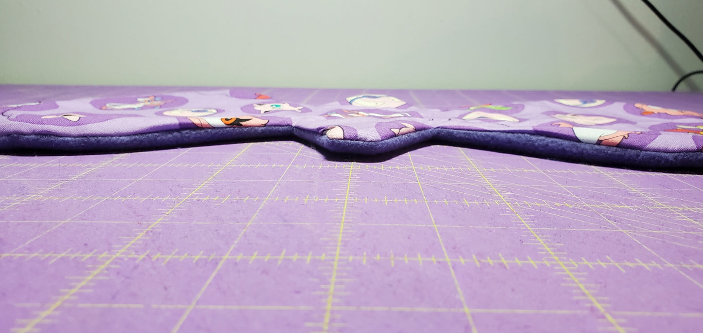 Custom Flexuous Cloth Pad | Double Flared | 3" Snapped Width | 5-16 inches | Extreme Flared