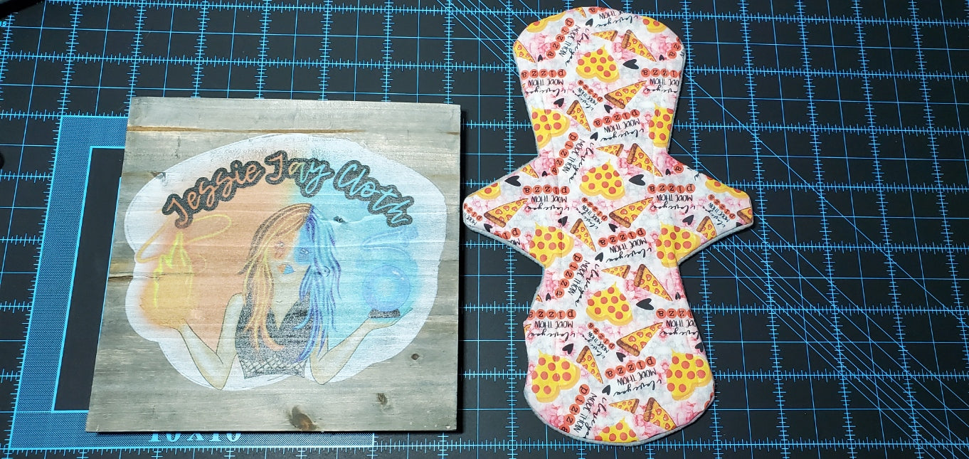 Goddess Custom Cloth Pad | 6/8/10/12/14/16/18/20 | 4" Snapped width | Wider Option