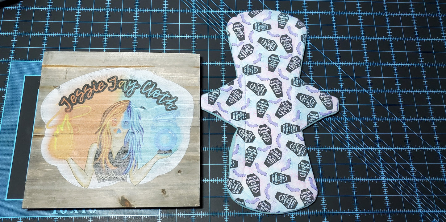 Goddess Custom Cloth Pad | 6/8/10/12/14/16/18/20 | 4" Snapped width | Wider Option