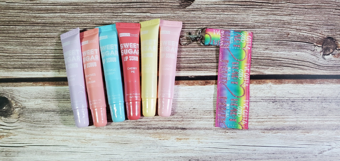 Lip Balm Holder | I've gotta a good heart but this mouth | Can hold gloss/balm/sugar scrub up to 5.5" |