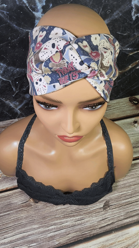 Custom Twist Knot Headband | Turban Head Band | Head wrap | Choose your print