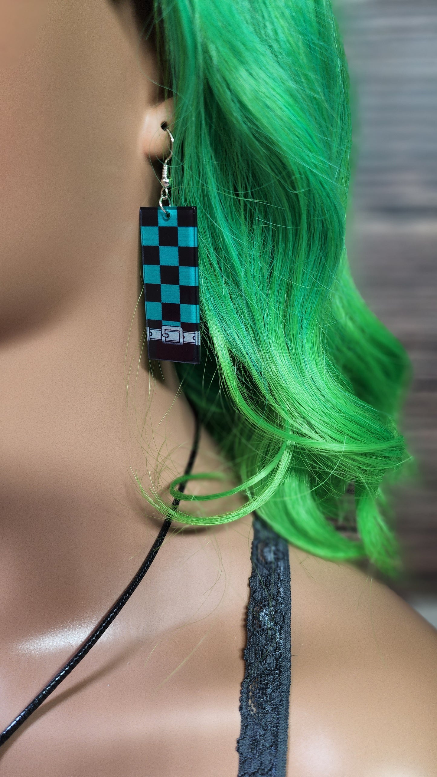 Small Anime Inspired Earrings | Stainless Steel Hooks | Boy Demon