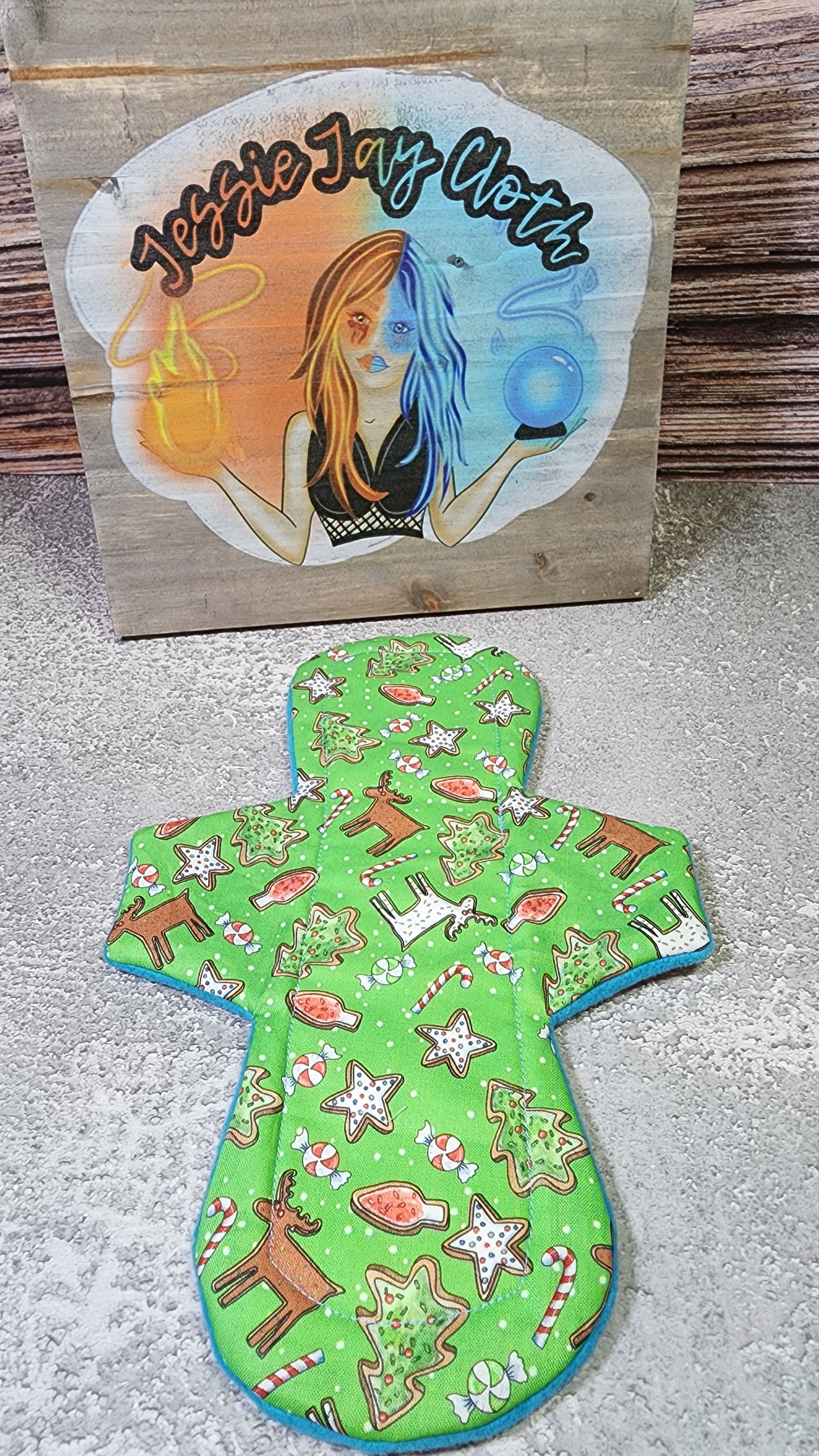 12", 14", or 16" Mega Cloth Pads | Heavy & Super Absorbency | Choose your length | 3.25" Wide Snapped Width |