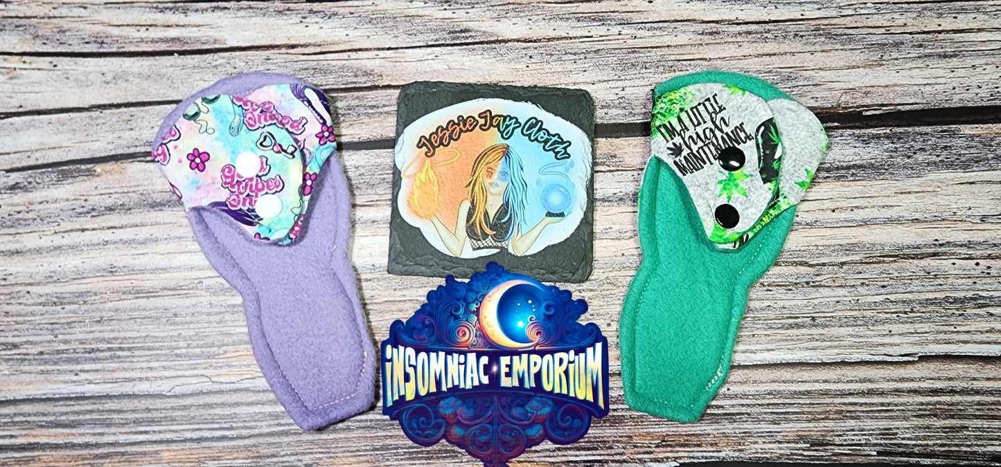 Uterus Shaped Custom Cloth Pad | 7/8/9/10/11/12/14 | 2.5" Snapped