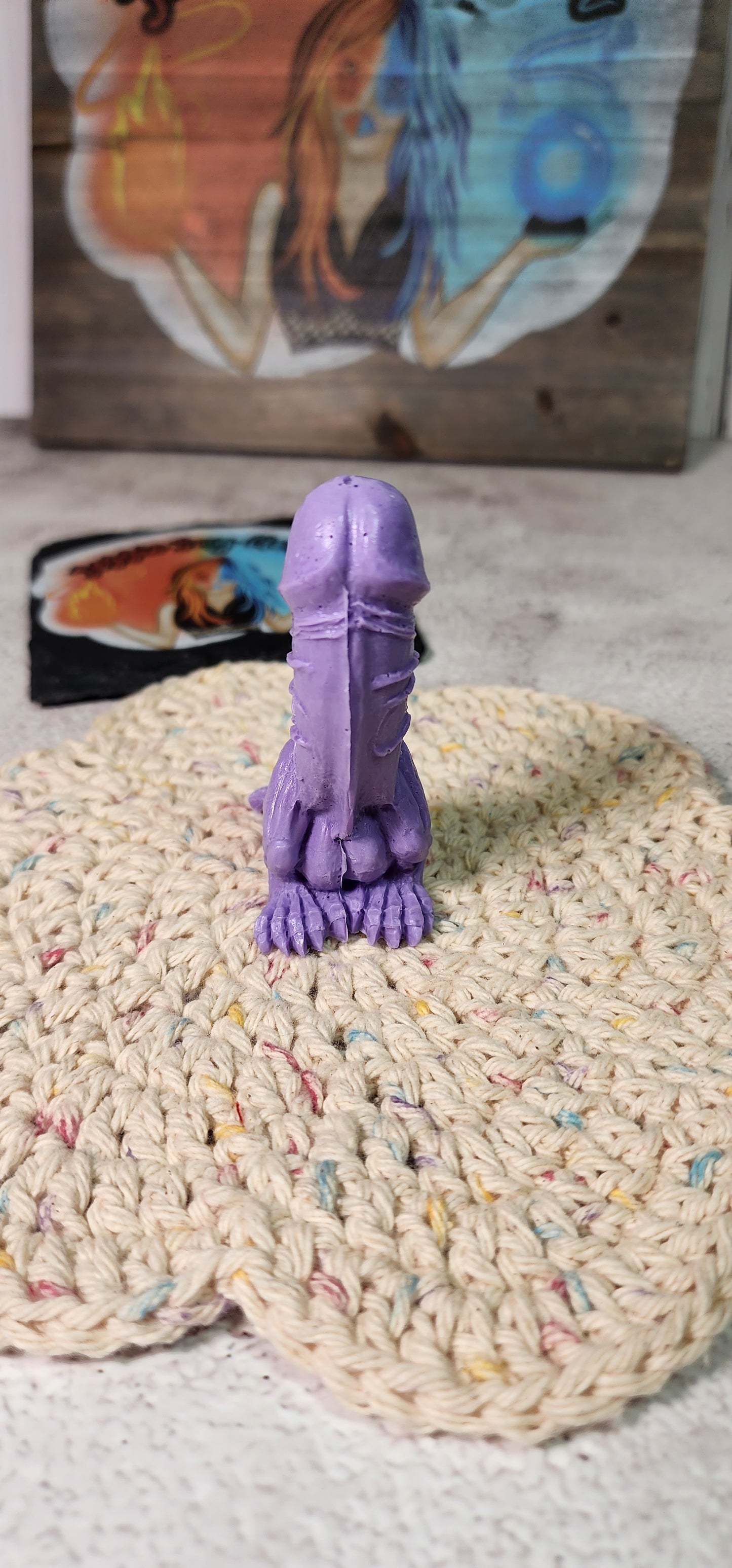Custom Dino Penis Gag Gift Soap | Peen, Dick, Adult Humor | 2.9" x 2.3" Jelly or Regular Soap