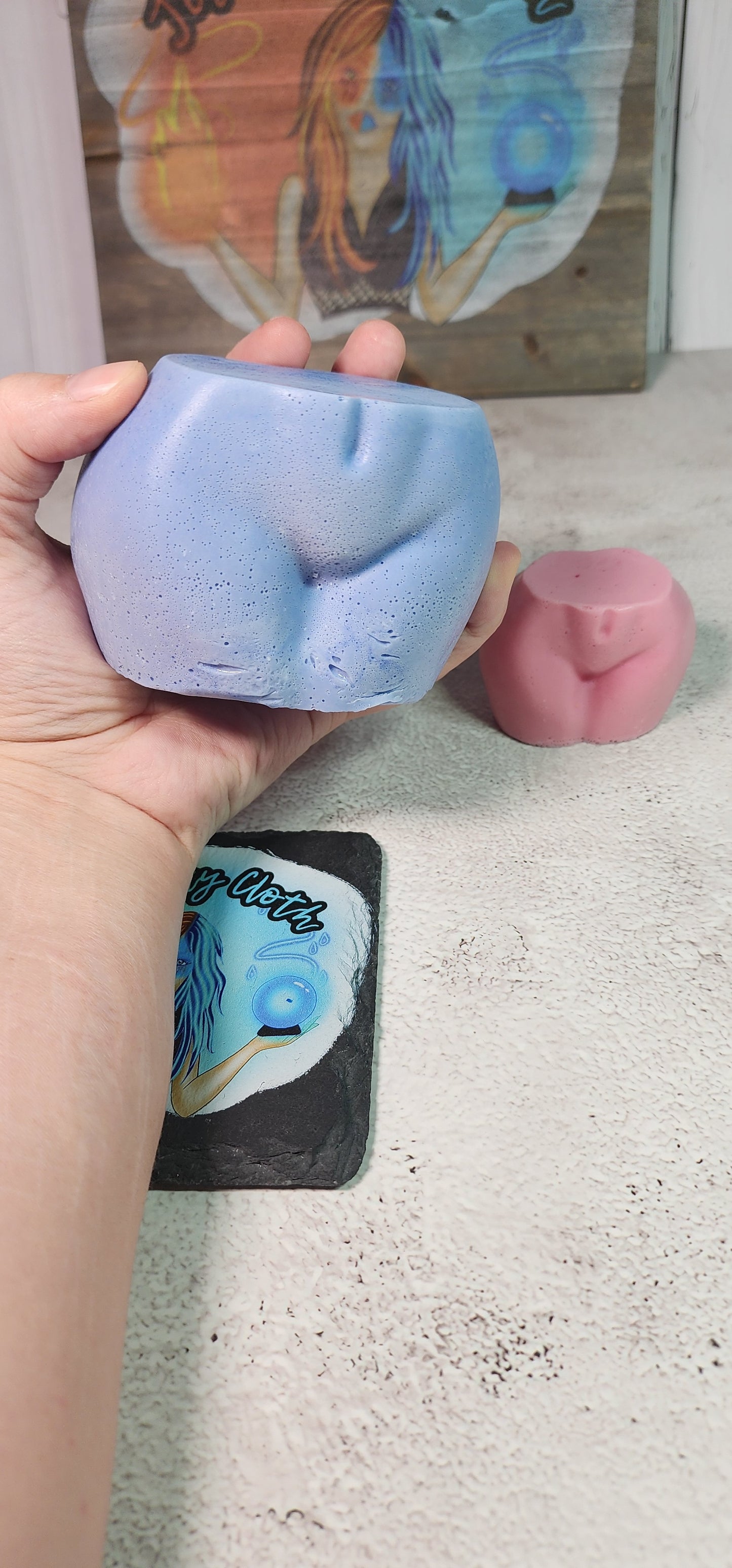 Custom Bubble Butt Soap | Choose Jelly or Regular soap | 2 Sizes Booty | Optional heart add on