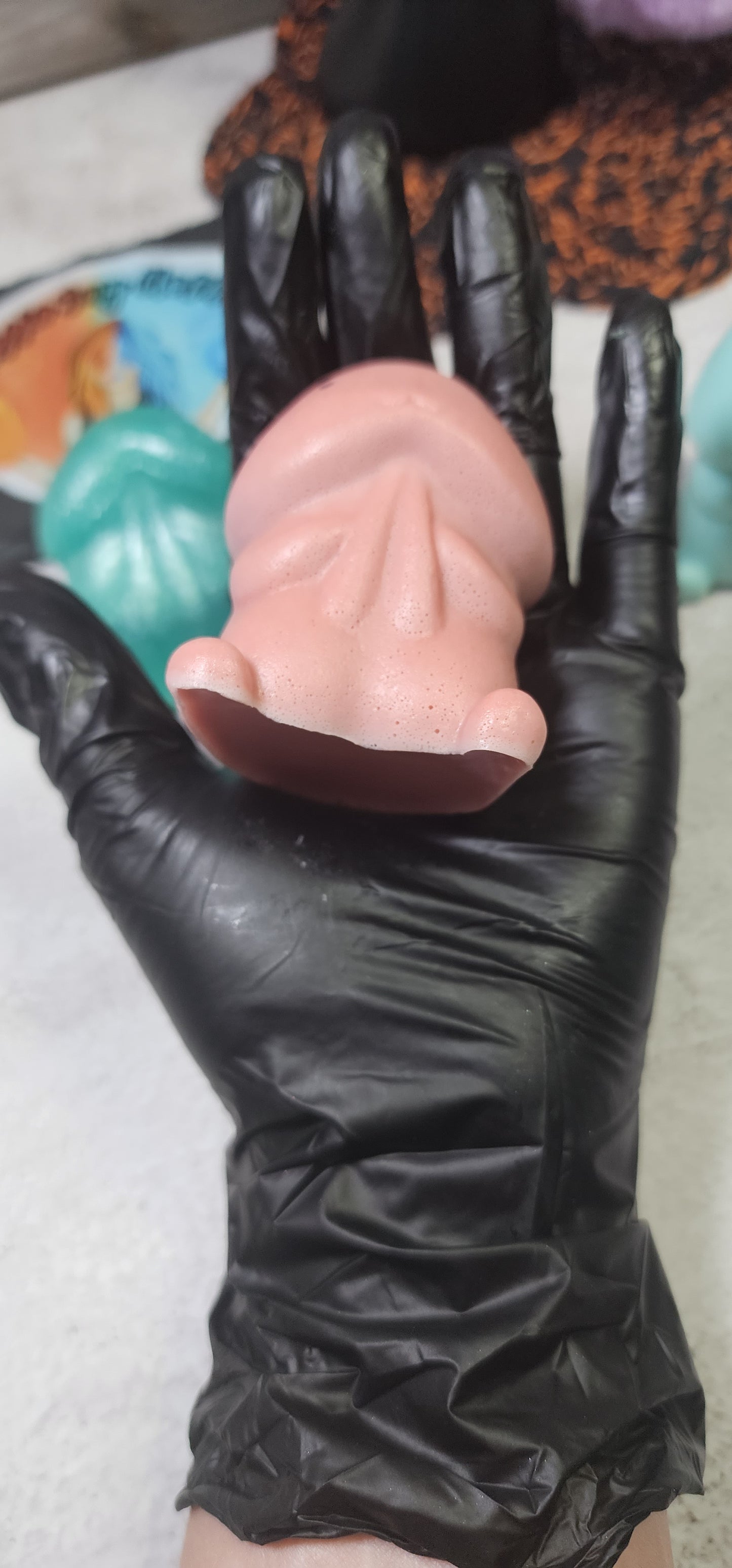 Small Cute Peen Shaped Soap with face | Bachelorette Party, Gag Gift, NSFW, Baby Shower | Adult Novelty