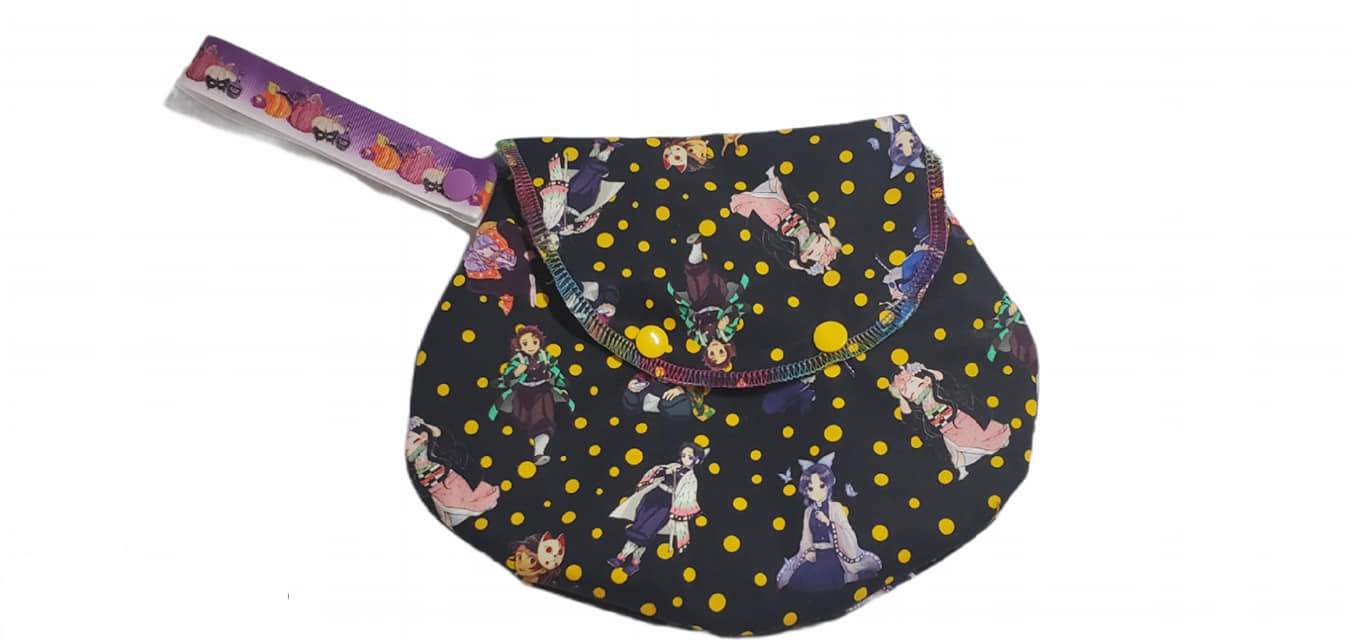Custom Wet Bag Clutch | Choose your print & Size | PUL Lining |