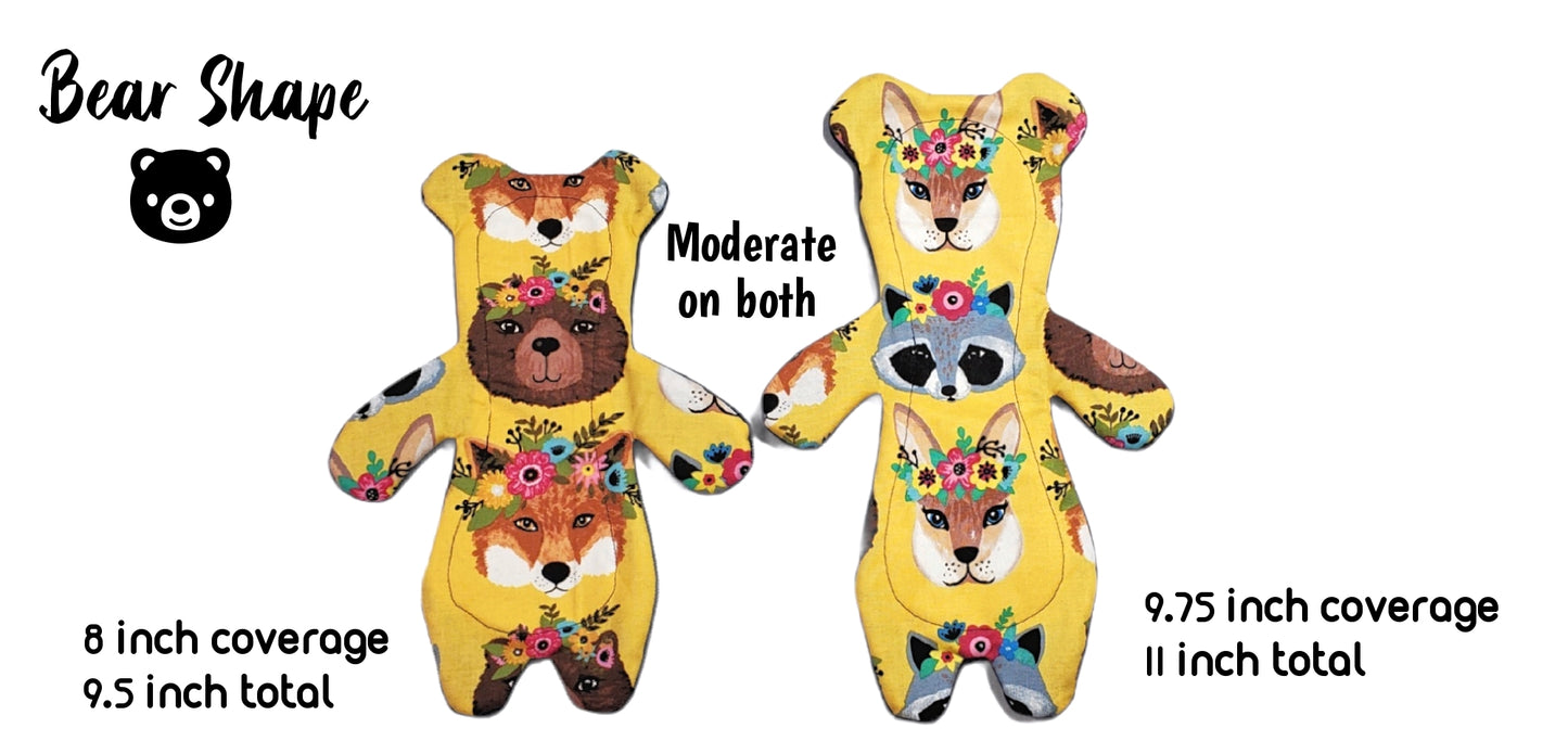 Custom Goldilocks Bear Pad | 8/9.75/11.25/12.8/14.25 | 2.75" Snapped Width