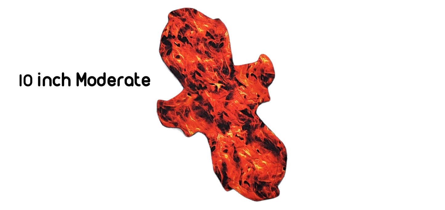 Ignite | Custom Cloth Pad | 7/9/10/12/14/16 | 2.5" Snapped Width