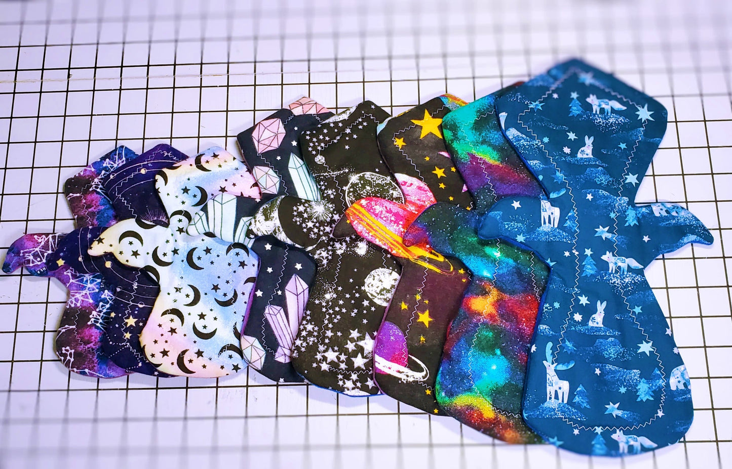 Miss Grace | Custom Cloth Pad | 8.5/10.5/11.5/13/14 | 2.75" Snapped Width