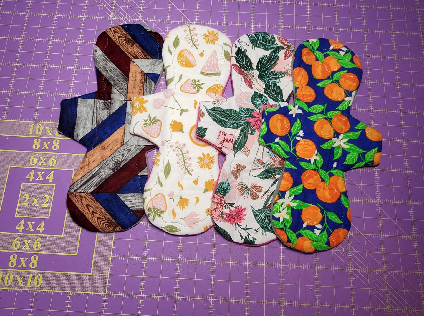 Flannel Sale | Mega Pad Shape | 12-20 inches | 3.25" Snapped Width | Wide Core