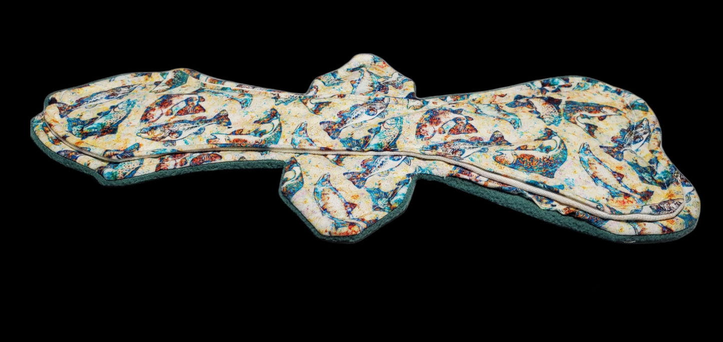 Custom Penis Shaped Cloth Pads | 6/7/8/9/10/11/12/13/14/ | 2.5" snapped | Adult Humor