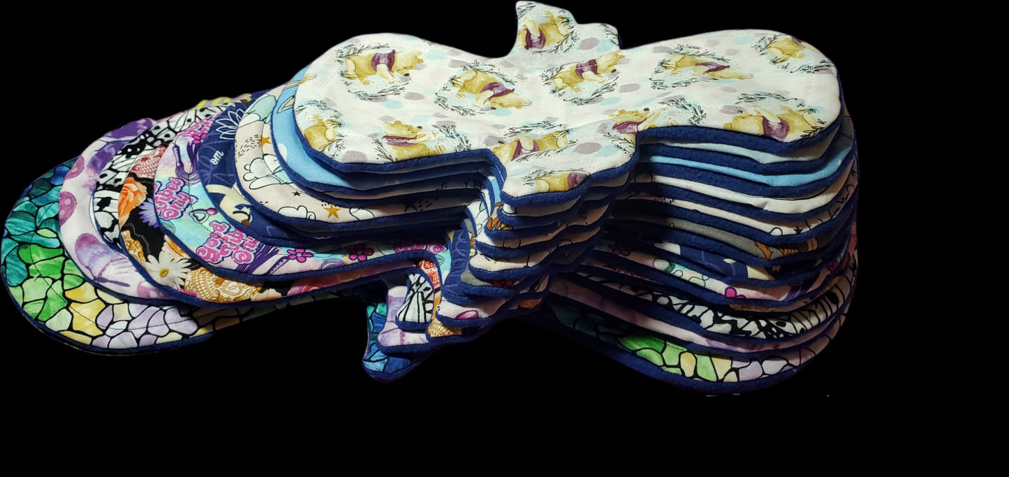 Custom Lady Luna Cloth Pad | 2.5" or 3" Snapped Width | 7-18 inches