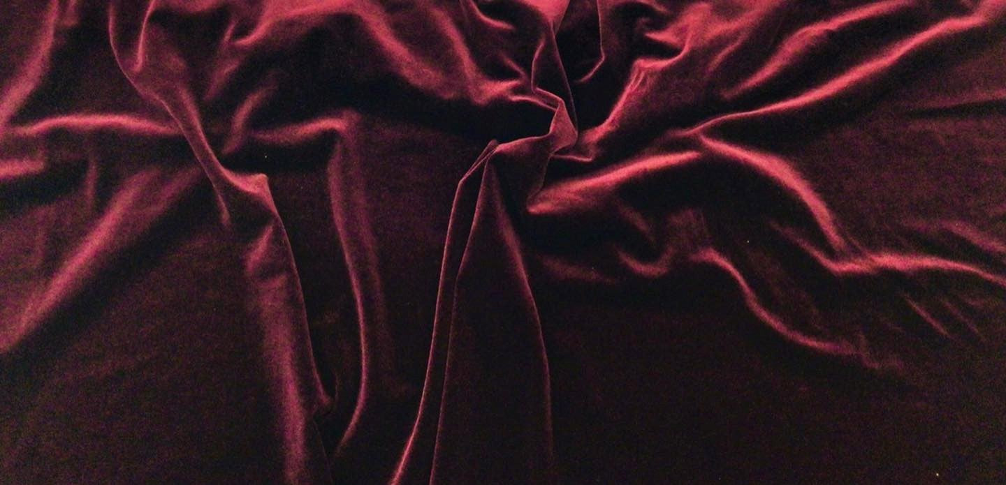 Ultra Soft & Luminous Velvet Twist Knot Head Band | Custom Turban Head Band | 4 Sizes, Great for winter | Cherry, Burgundy