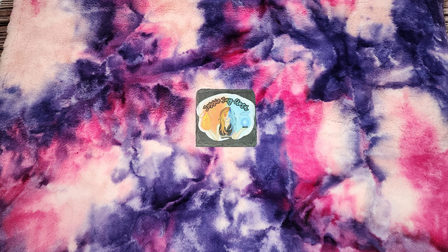 Exposed core or Regular | Custom Ultra Soft Minky | Classic Curvy Cloth Pad | 2.75" to 3"