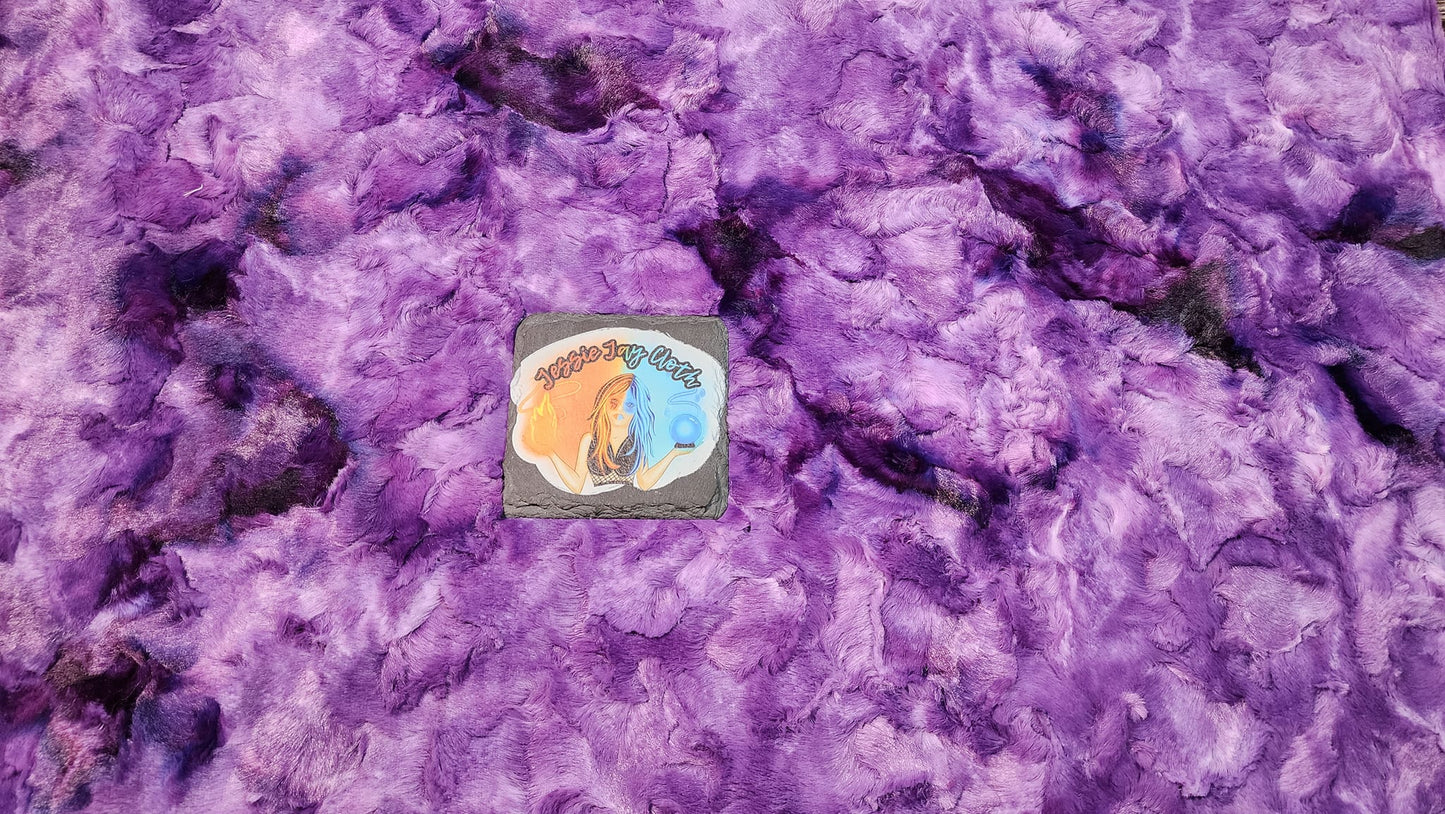 Exposed core or Regular | Custom Ultra Soft Minky | Classic Curvy Cloth Pad | 2.75" to 3"