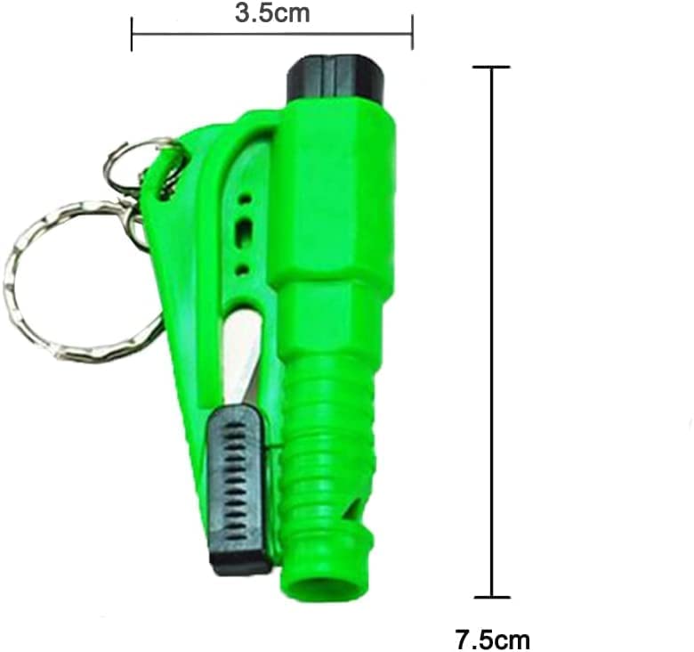 Black ONLY | Seatbelt cutter, Window Breaker, Whistle Combo | Add on