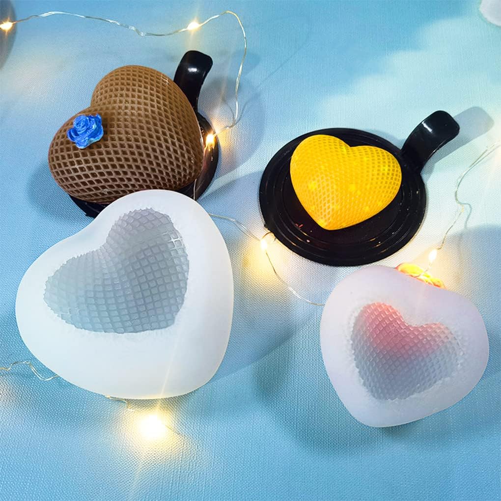 Custom Woven Diamond Heart | Choose Jelly or Regular Soap | Small or large Size