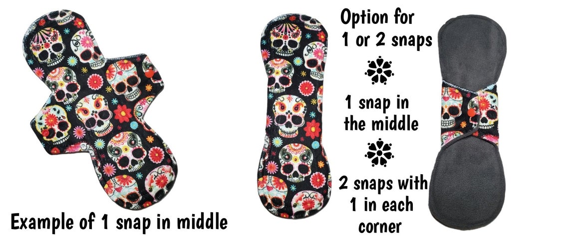 Extra snap to cloth pad | Horizontal & Vertical | Add on