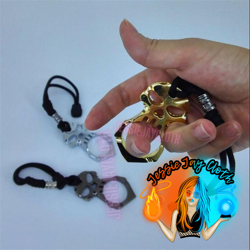 Skull Self Defense Keychain & Window breaker | 3 Colors Options | Gold, Silver, Black | Add on