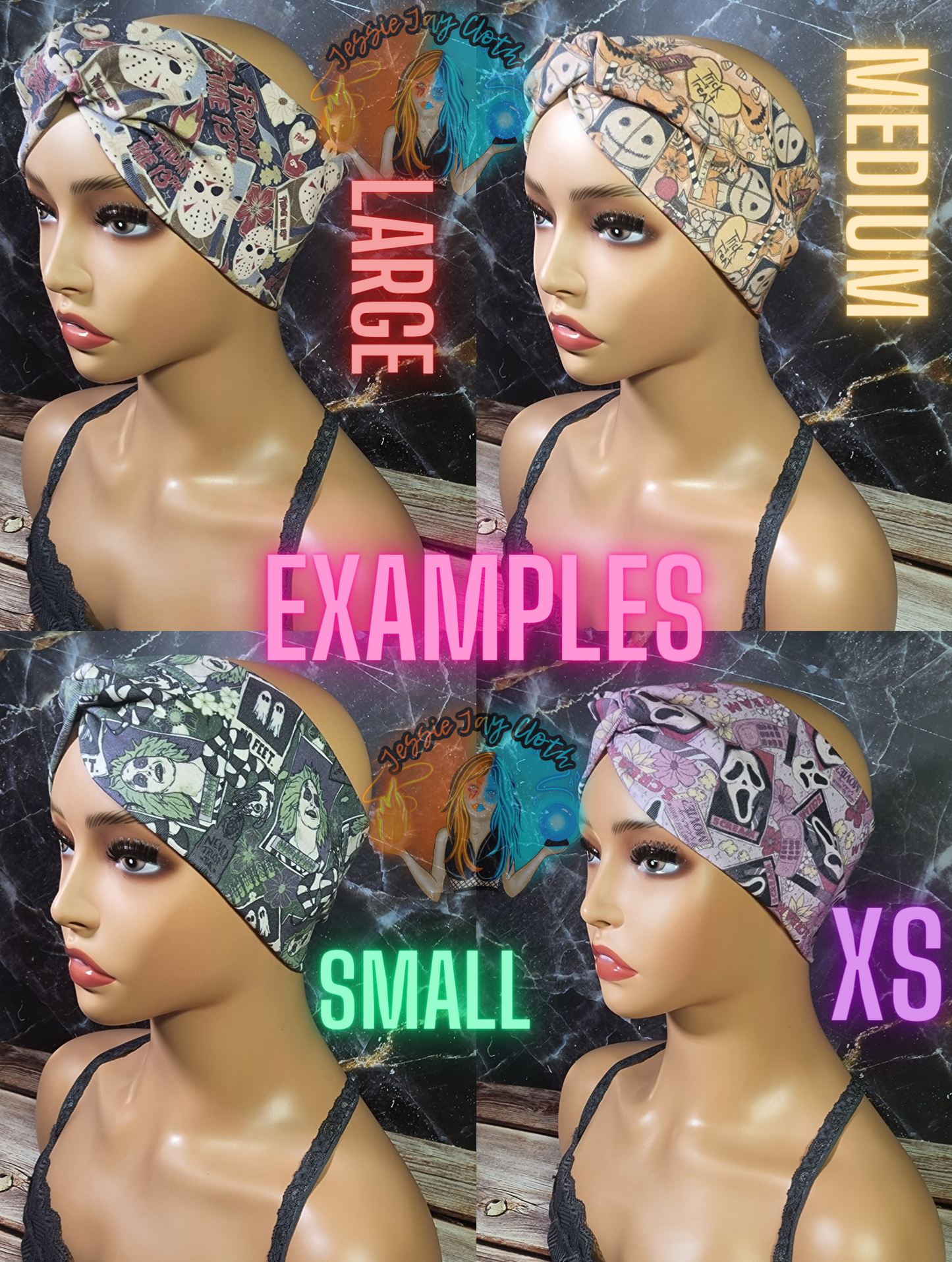 White & Pink Tie Dye | Ribbed Knit | Twist Knot Head Band | Custom Turban Head Band | 4 Sizes
