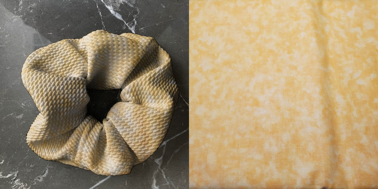 Vibrant Yellow Blender | Custom Hair Scrunchie | Adult Size & Toddler Size | 7 Options