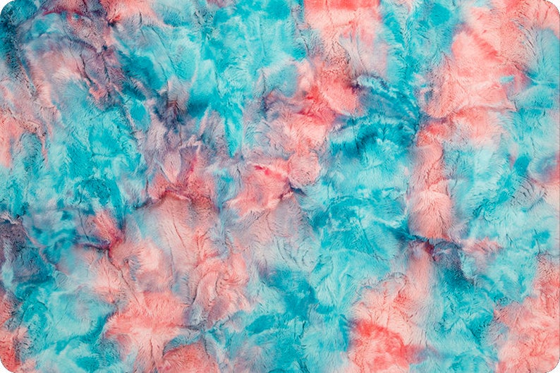 Exposed core or Regular | Custom Ultra Soft Minky | Classic Curvy Cloth Pad | 2.75" to 3"
