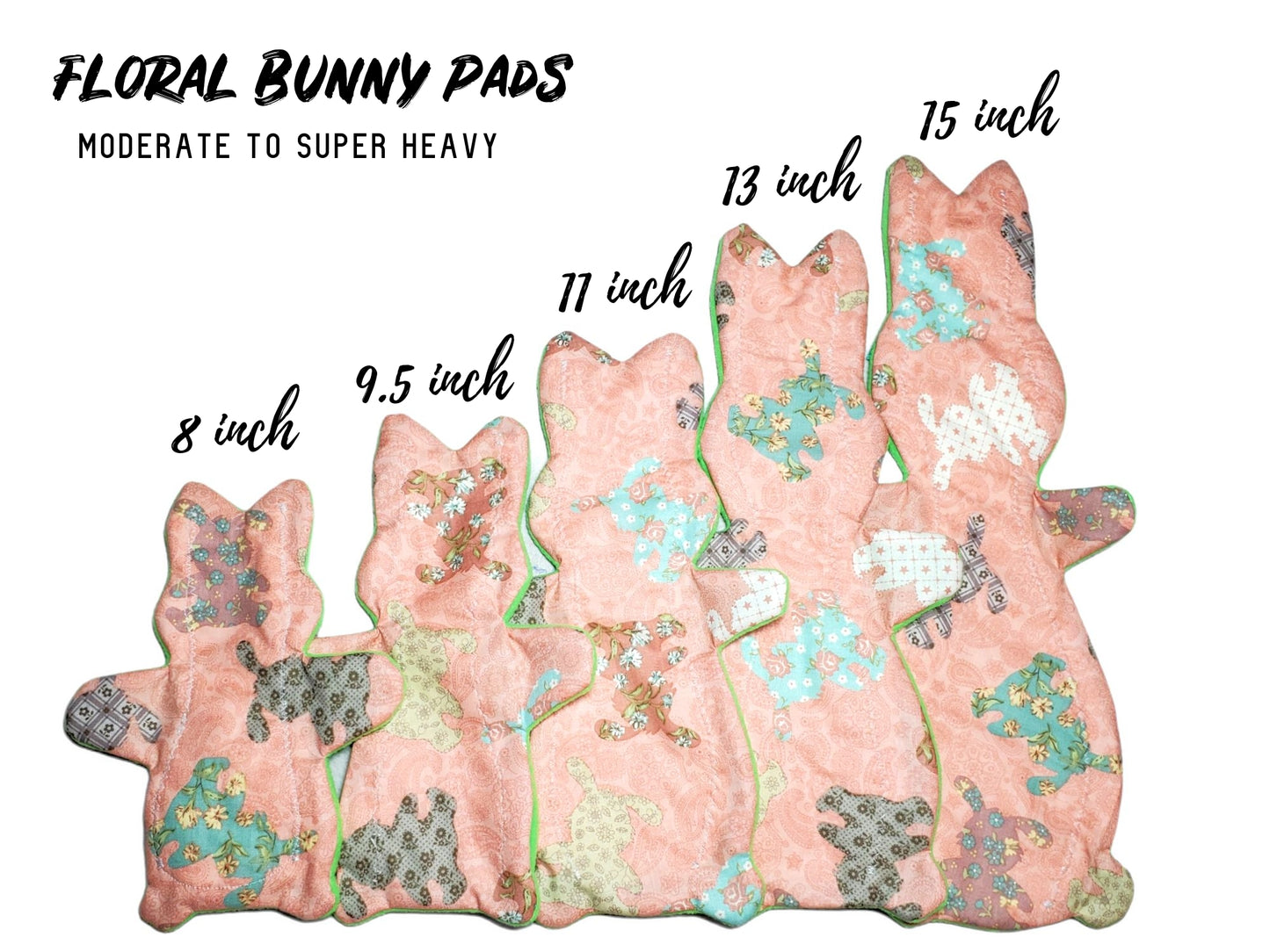 Custom Chubby Bunny Pads | 8/8.5/9.5/11/13/15 | Snapped Width 2.5"