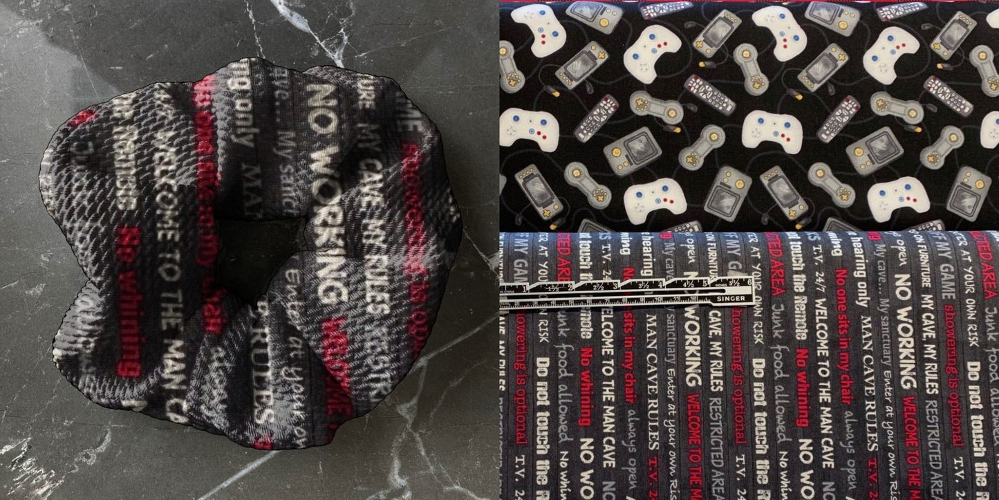 Quotes | Custom Hair Scrunchie | Adult Size & Toddler Size | 7 Options