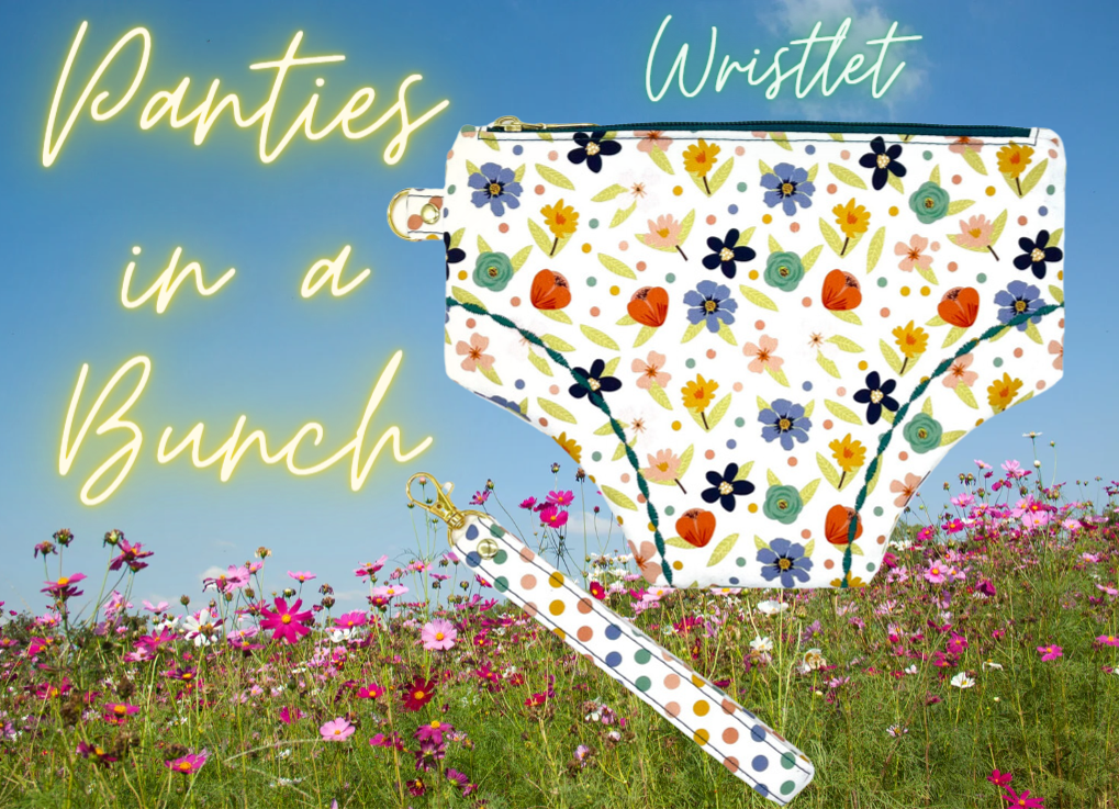 Panty Shaped Period Bag | Hold your menstrual items like cups, pads, tampons | Add on