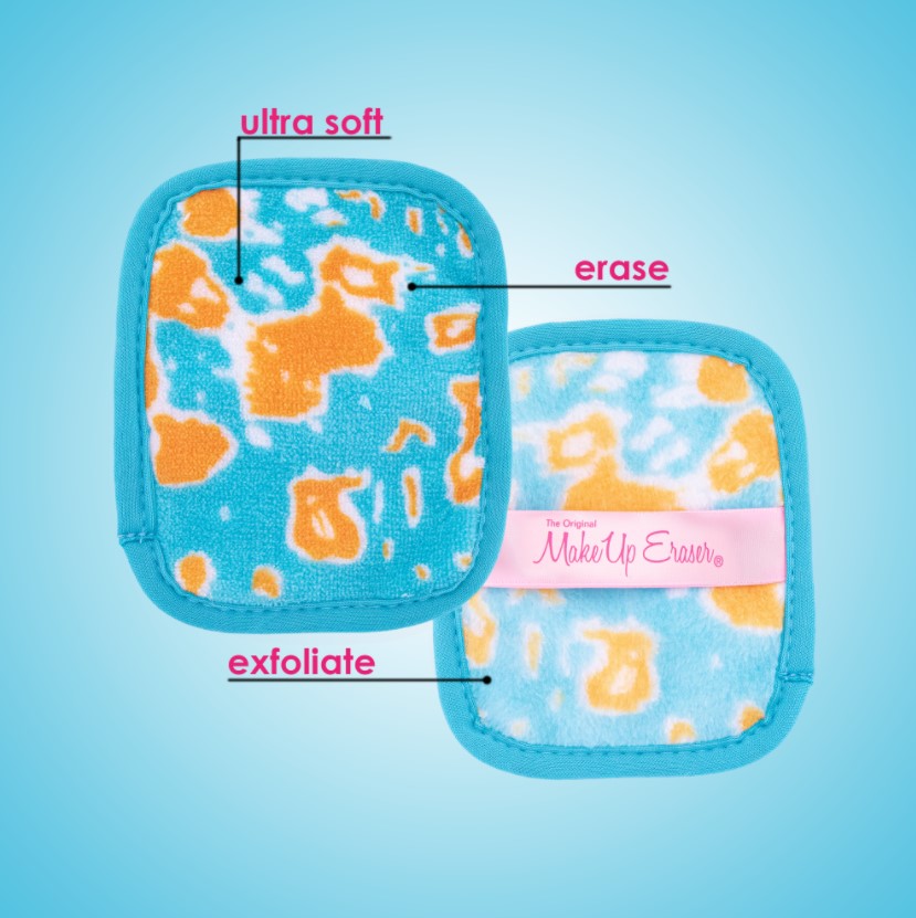 Good Vibes 7-Day Set Make Up Eraser | Measures approx. 5in x 4in.