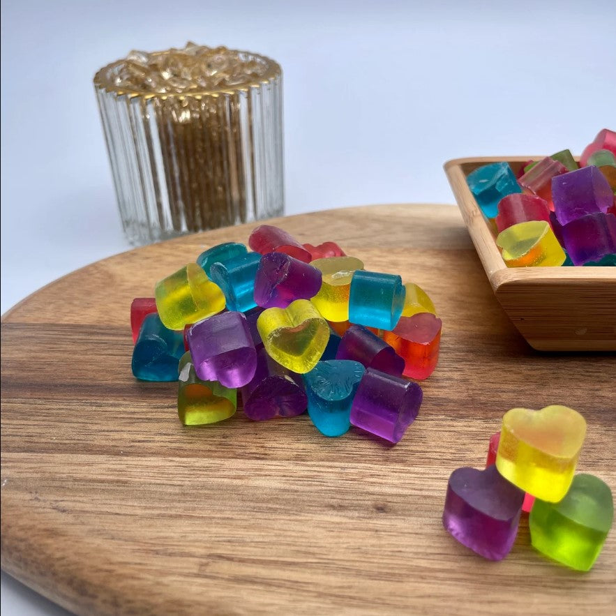 Mini Heart Soaps | Single Use Soaps | Travel Soap | Soaps for Camping | Soaps to Go |