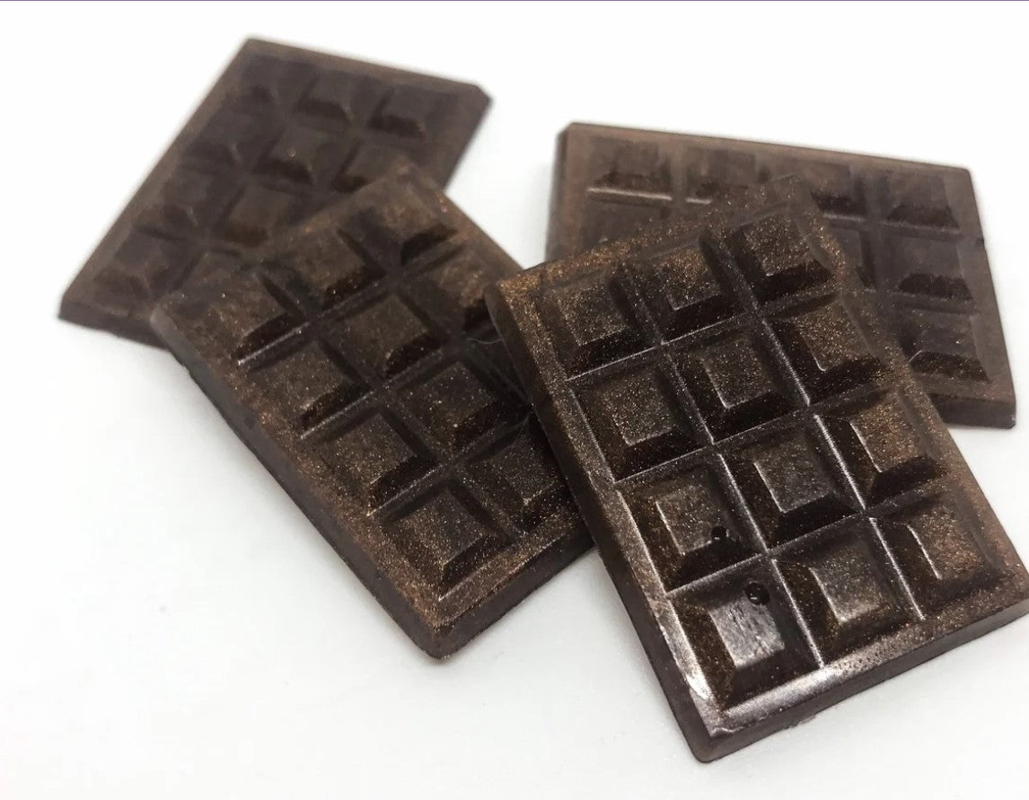 Mini Break Away Bar Soap | 1" x 1.5" length | Chocolate Bar Style | Multi or Single Use