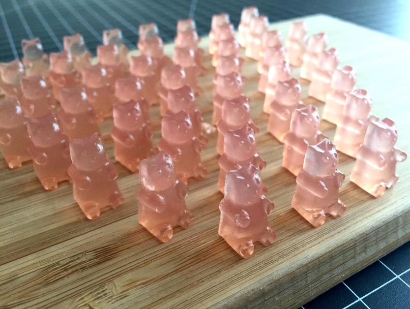 Mini Gummie Bear Soap | Single Use Soaps | Travel Soap | Soaps for Camping | Cloth Wipe Bits