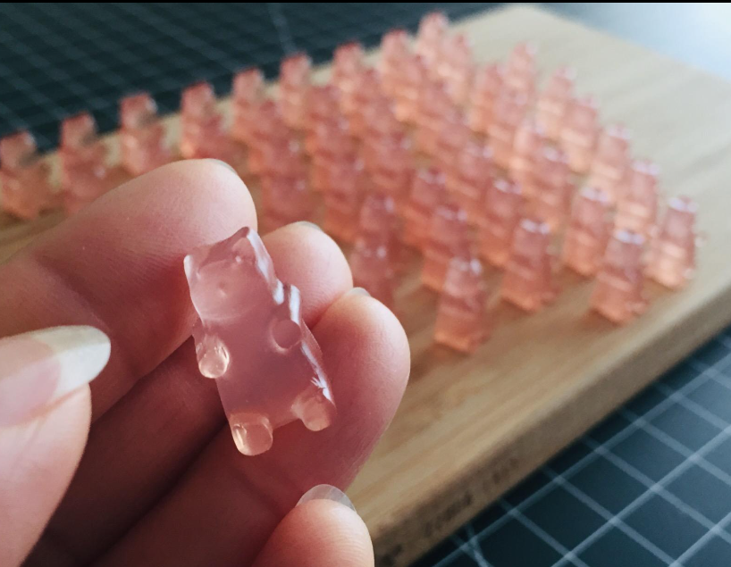 Mini Gummie Bear Soap | Single Use Soaps | Travel Soap | Soaps for Camping | Cloth Wipe Bits