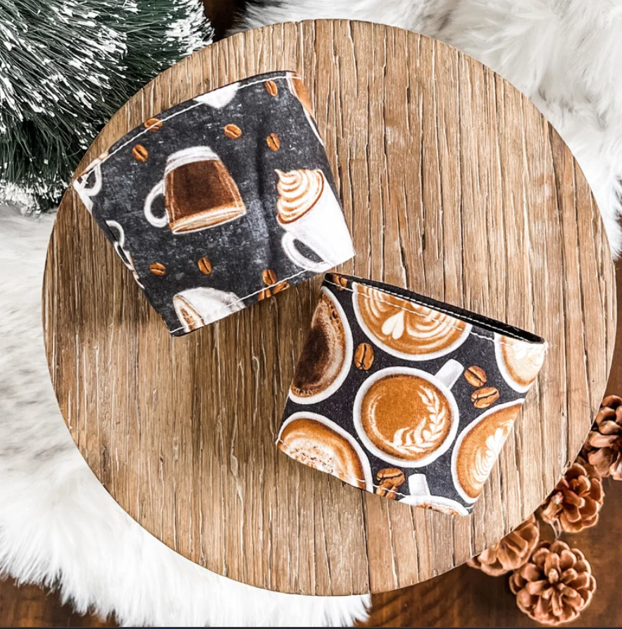 ✌️Reversible Coffee Sleeve☕ | Fits all sizes of Starbucks reusable cold cups, as well as Venti/Grande cold cups